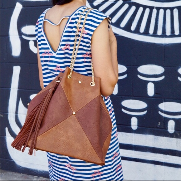  Not Too Mini Back Pack / Hobo Cognac Color - Picture 3 of 8